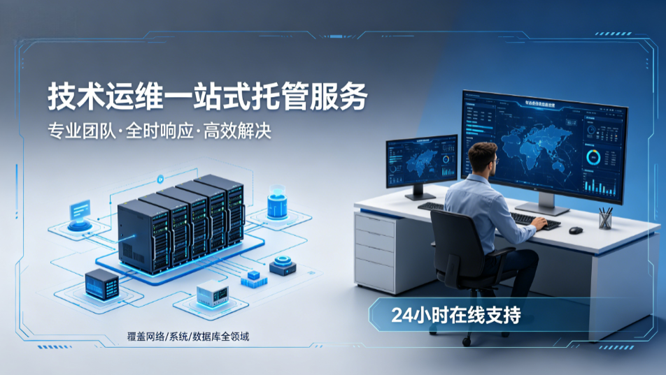 提供技术运维一站式托管服务